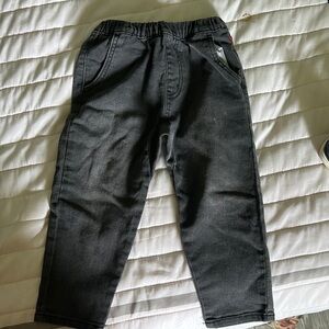 Levi's Black Classic Straight Leg Jeans